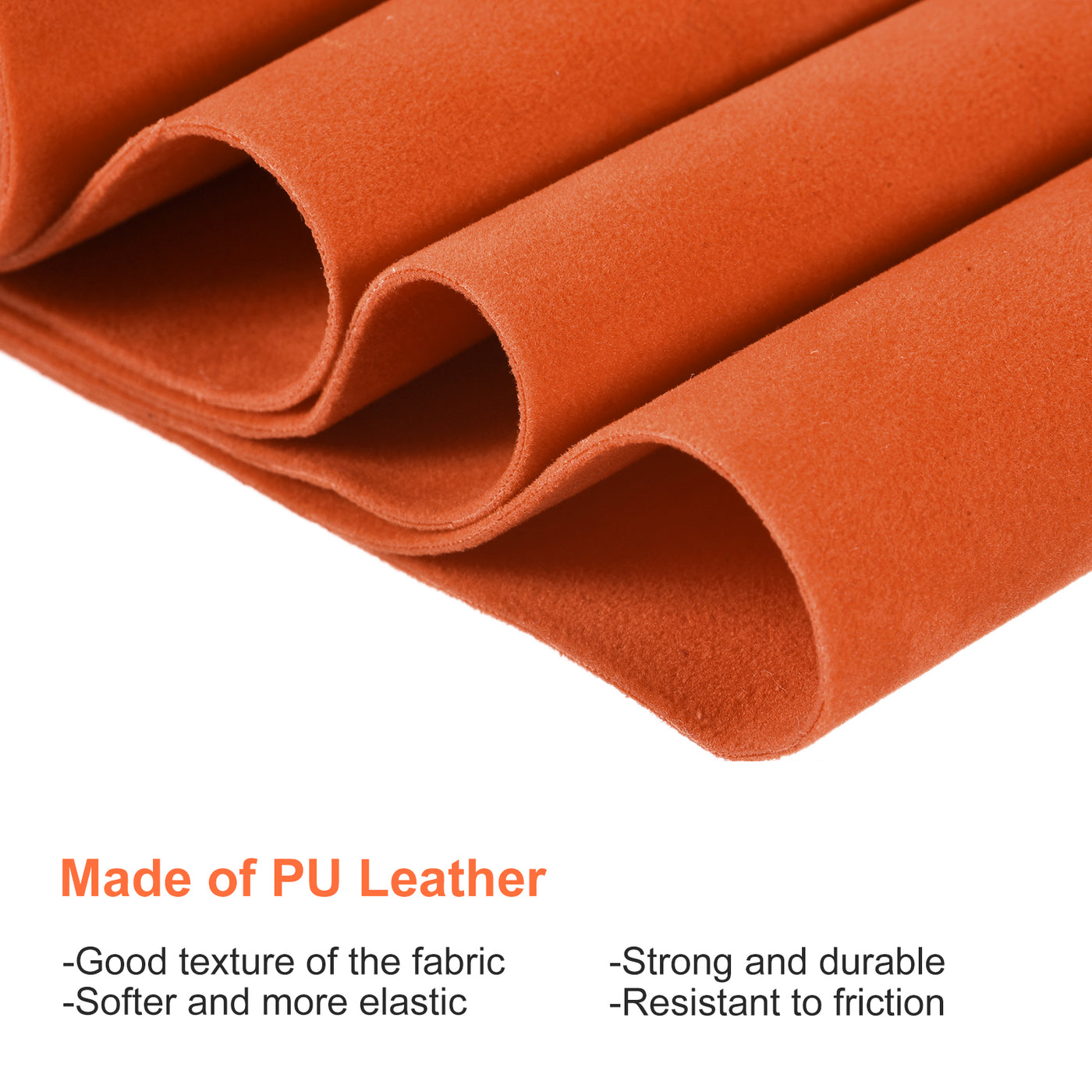 Harfington PU Synthetic Leather, Soft Faux Frosted Leather Sheets, for DIY Handicraft