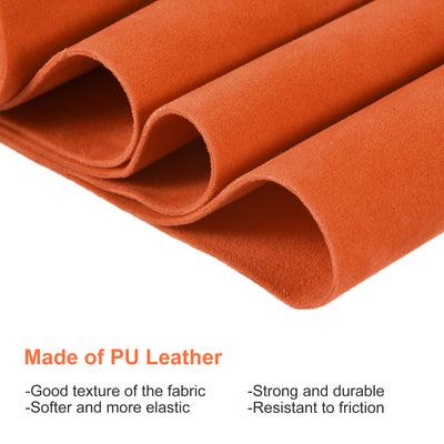Harfington PU Synthetic Leather, Soft Faux Frosted Leather Sheets, for DIY Handicraft