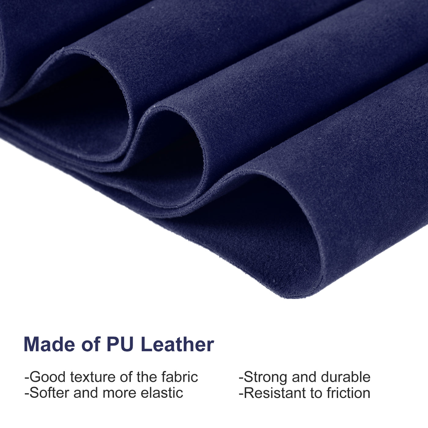 Harfington PU Synthetic Leather, Soft Faux Frosted Leather Sheets, for DIY Handicraft