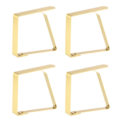 Harfington Tablecloth Clips 430 Stainless Steel Holder for Home Restaurant Banquet Outdoor Picnic Table Cloth Fixing