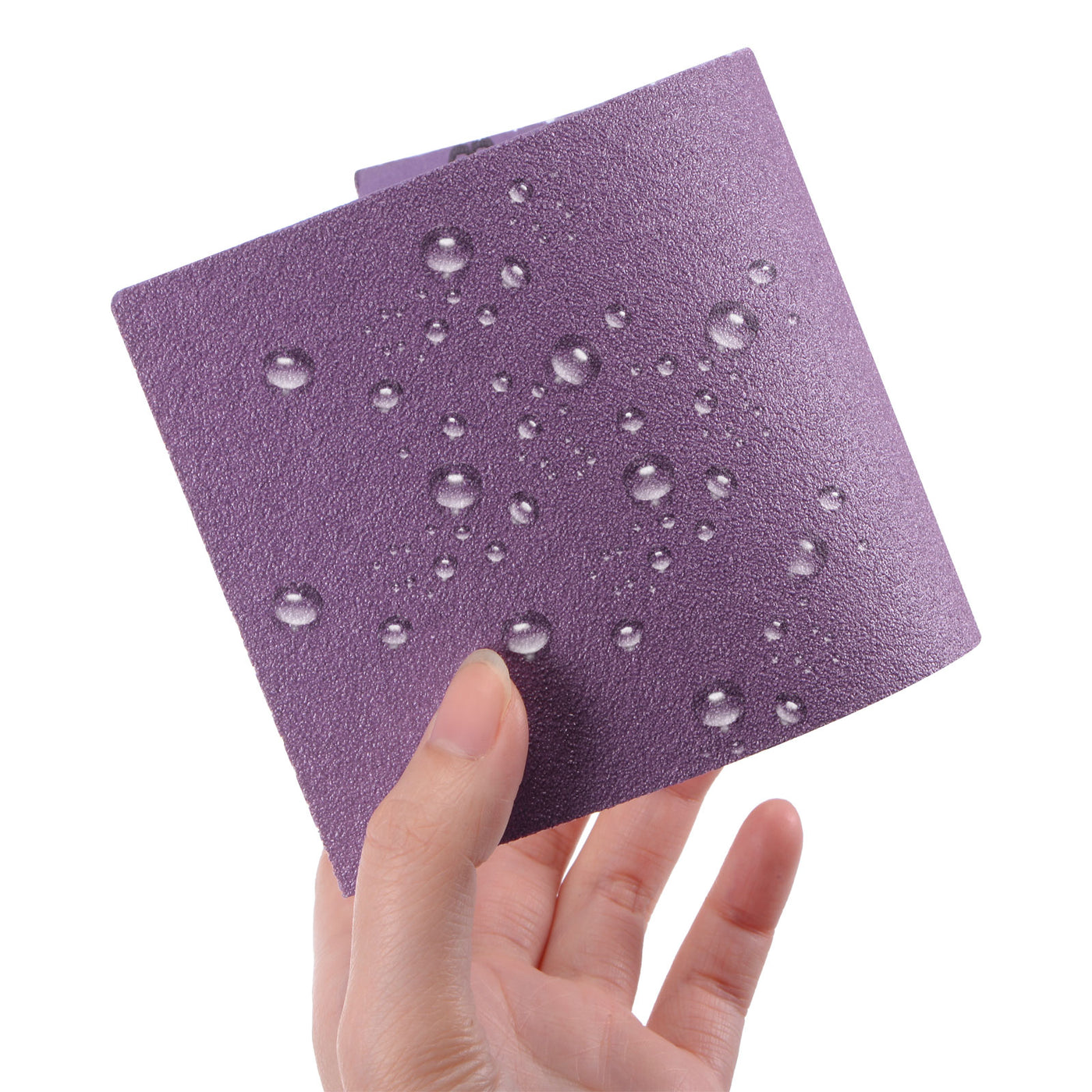 Harfington 15 Pcs Purple Sanding Sheets 80 Grit 9" x 3.7" Aluminum Oxide Sandpapers