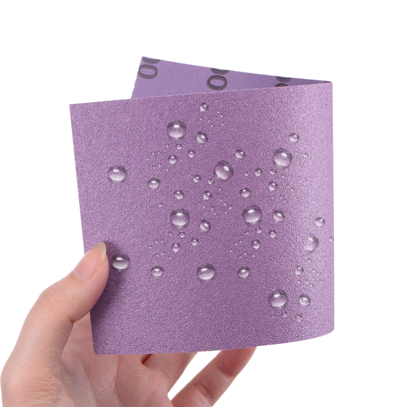 Harfington 15 Pcs Purple Sanding Sheets 100 Grit 9" x 3.7" Aluminum Oxide Sandpapers