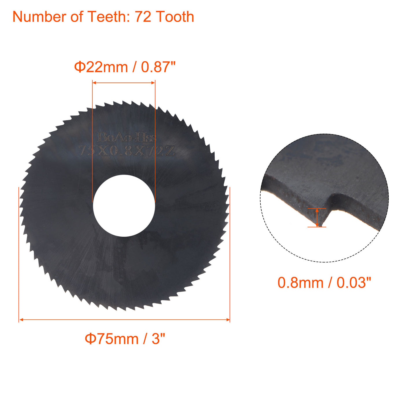 Harfington Nitriding Circular Saw Blade Cutter Tool
