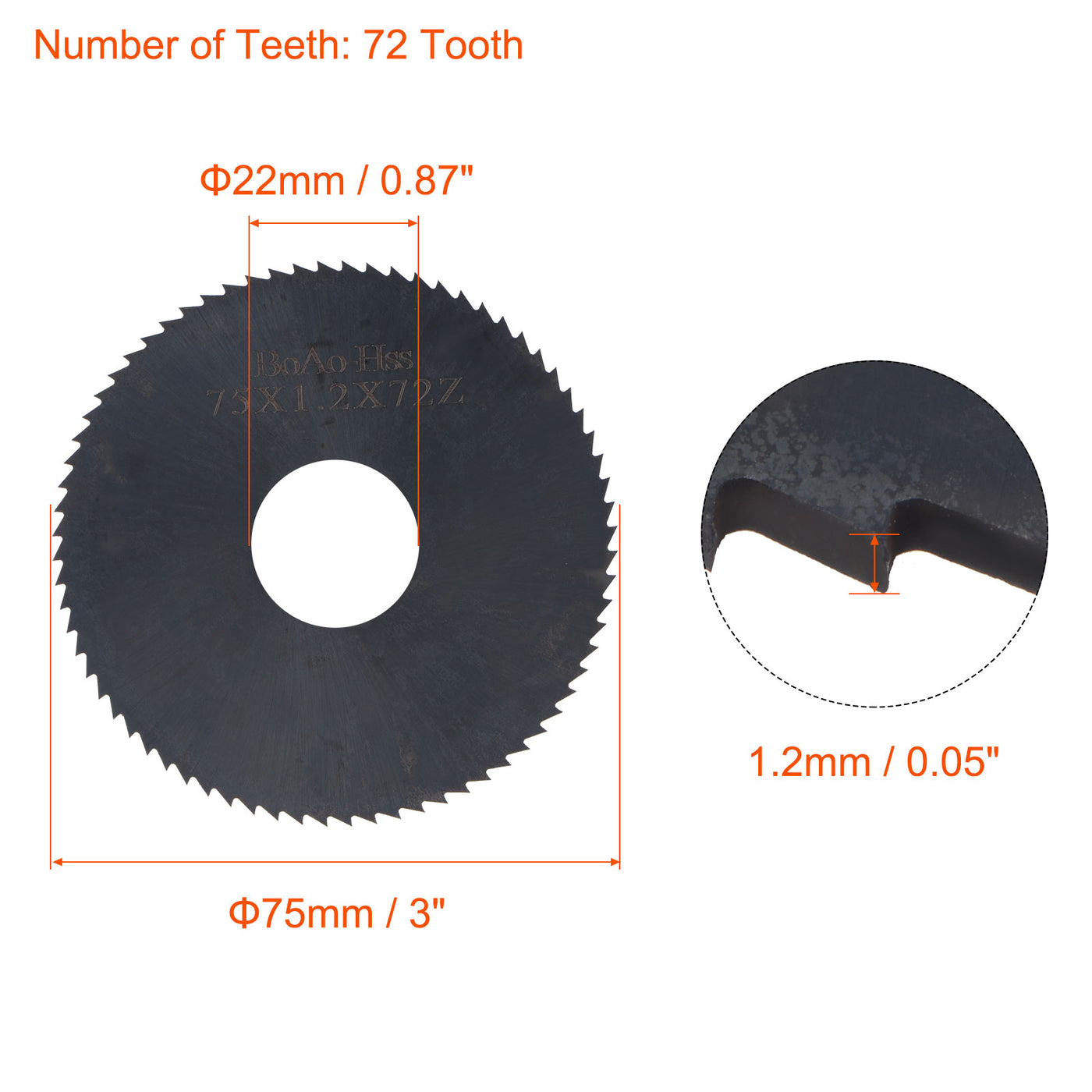 Harfington Nitriding Circular Saw Blade Cutter Tool