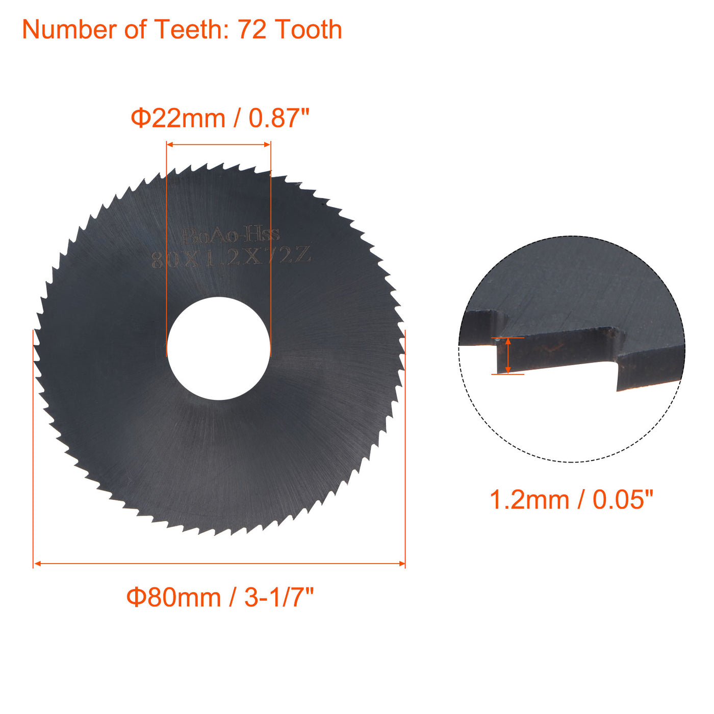 Harfington Nitriding Circular Saw Blade Cutter Tool