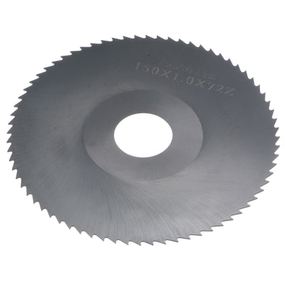 Harfington 150mm Dia 32mm Arbor 1mm Thick 72 Tooth Nitriding Circular Saw Blade Cutter