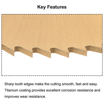 Harfington Titanium Coated Circular Saw Blade Cutter