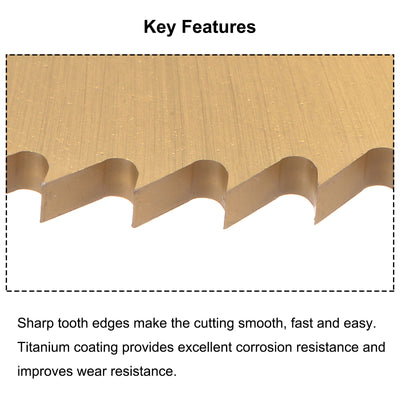 Harfington Titanium Coated Circular Saw Blade Cutter