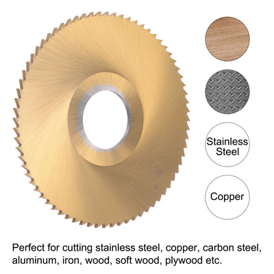 Harfington Titanium Coated Circular Saw Blade Milling Cutter