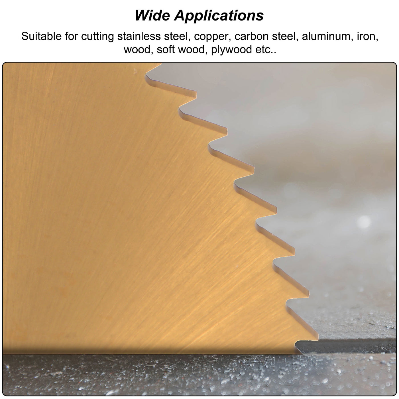 uxcell Titanium Coated Circular Saw Blade Milling Cutter