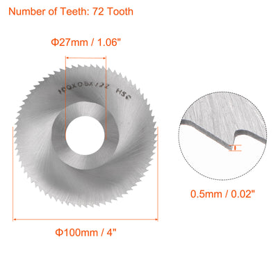 Harfington High Speed Steel Circular Saw Blade Milling Cutter
