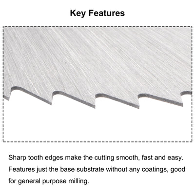 Harfington High Speed Steel Circular Saw Blade Milling Cutter