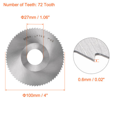 Harfington High Speed Steel Circular Saw Blade Milling Cutter