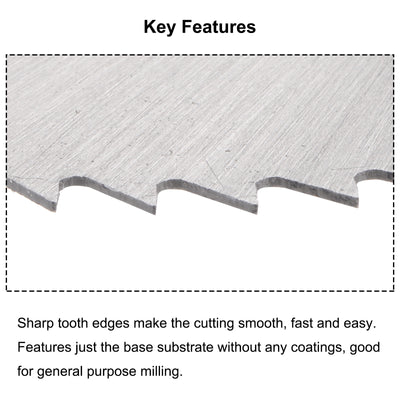 Harfington High Speed Steel Circular Saw Blade Milling Cutter