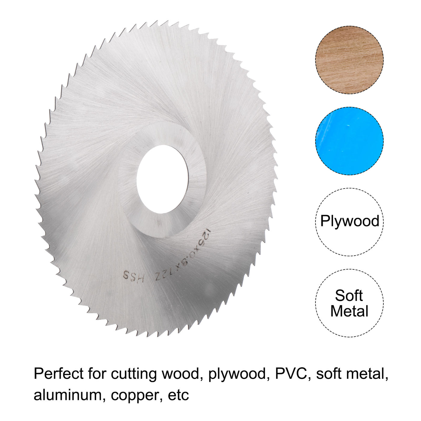 Harfington High Speed Steel Circular Saw Blade Milling Cutter