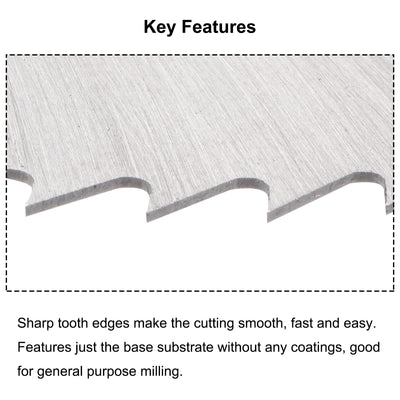 Harfington High Speed Steel Circular Saw Blade Milling Cutter