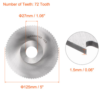 Harfington High Speed Steel Circular Saw Blade Milling Cutter