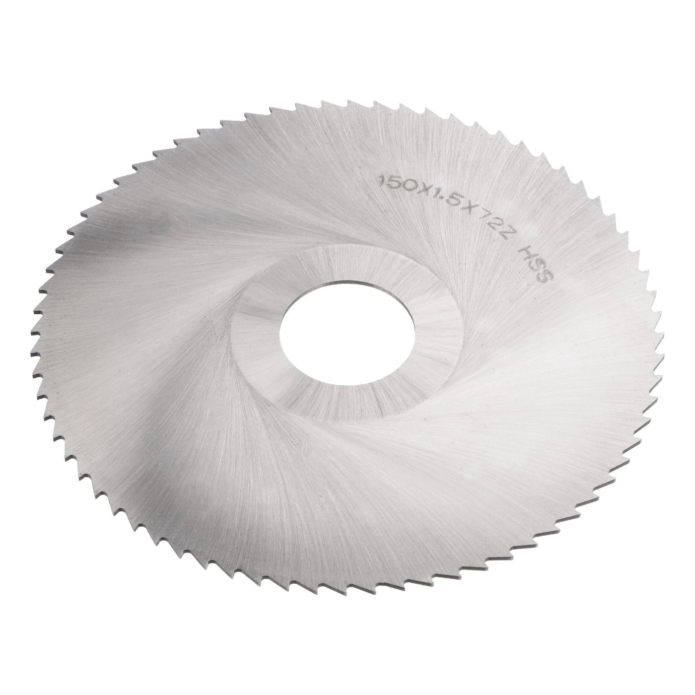 Harfington 150mm Dia 32mm Arbor 1.5mm Thick 72 Tooth High Speed Steel Circular Saw Blade