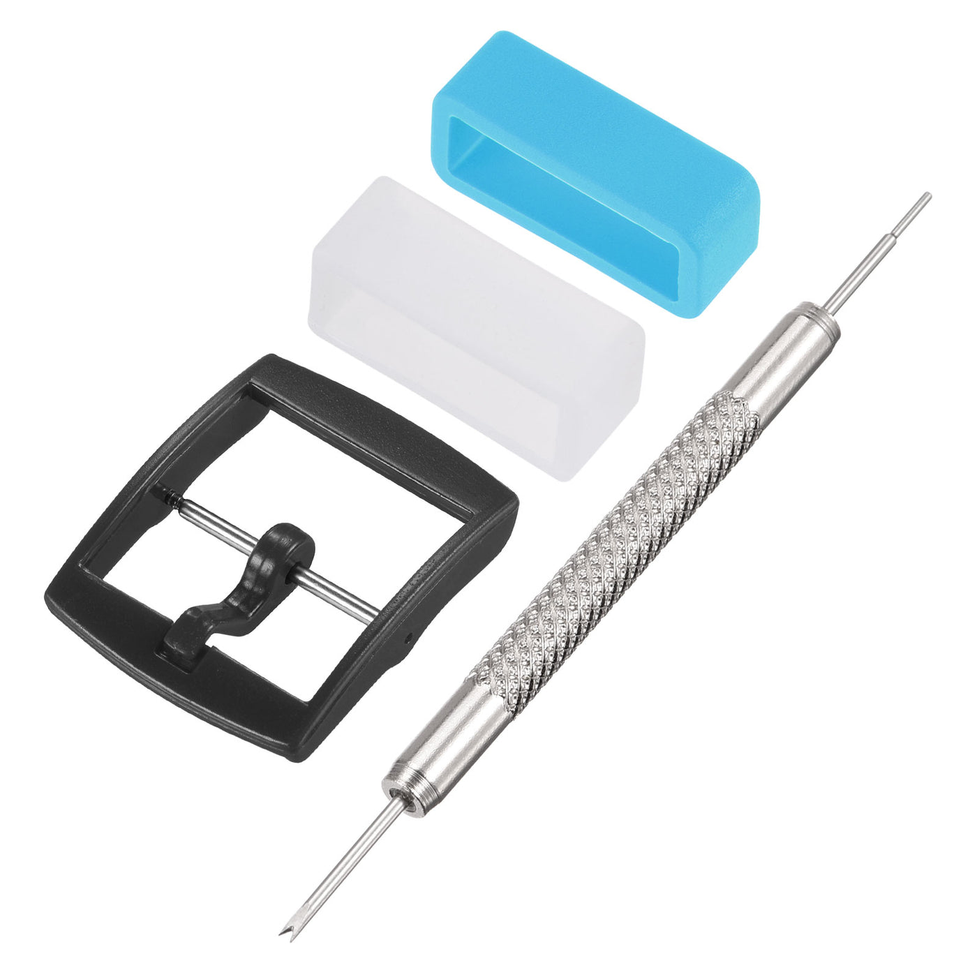 uxcell Uxcell Buckles, Loops for Watch Band with Pin Remover