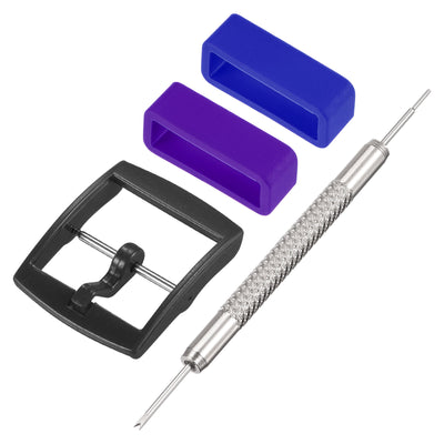 Harfington Buckle Strap Loops for Watch Band W Pin Remover
