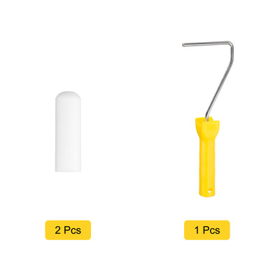 Harfington Paint Roller Kit, Oil Based Sponge Roller Covers and Paint Roller Frame