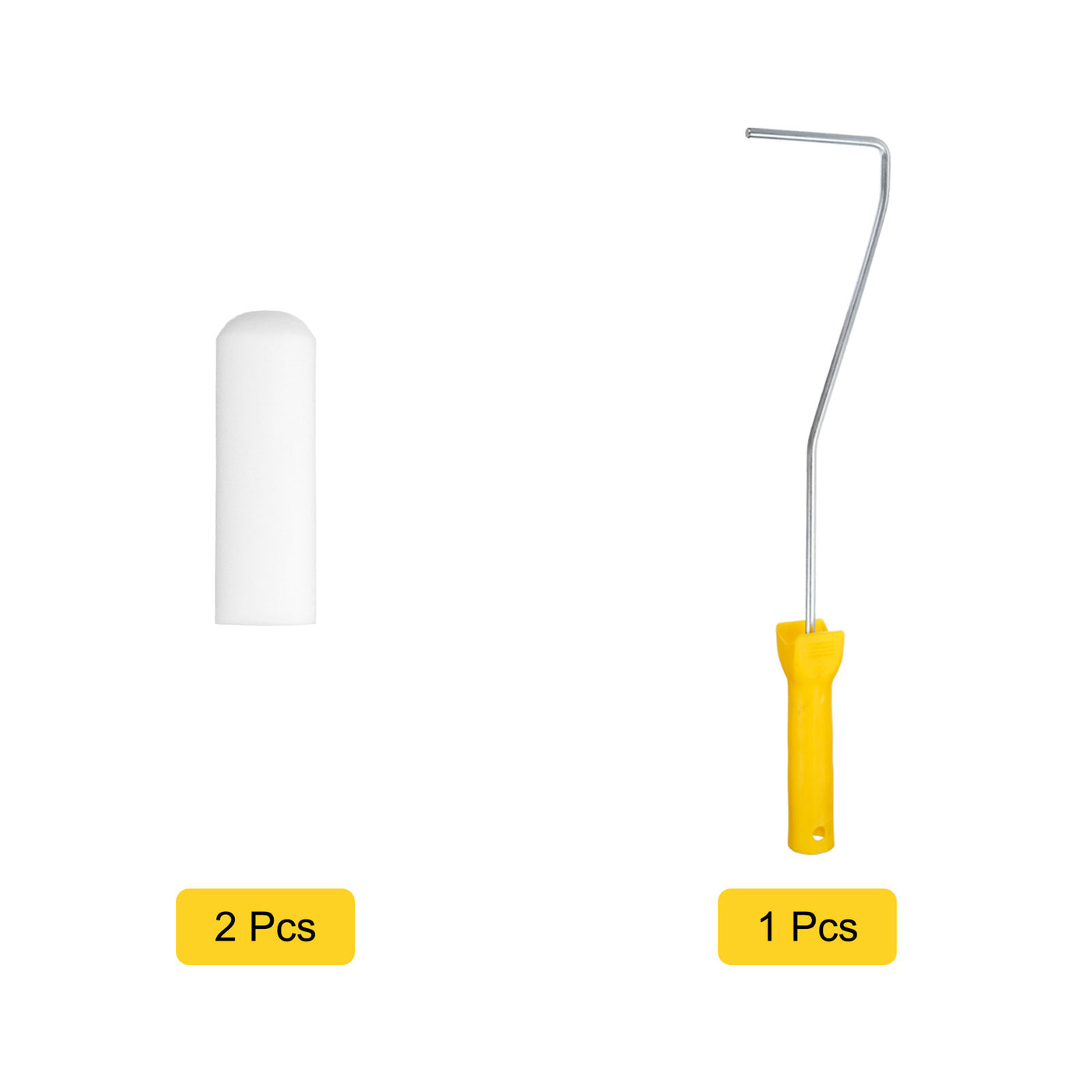 Harfington Paint Roller Kit, Oil Based Sponge Roller Covers and Paint Roller Frame