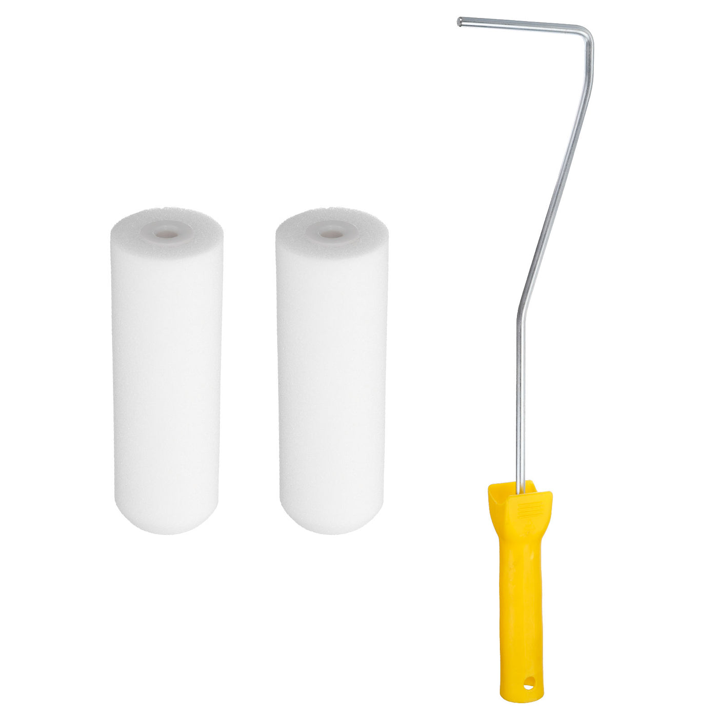Harfington Paint Roller Kit, Oil Based Sponge Roller Covers and Paint Roller Frame