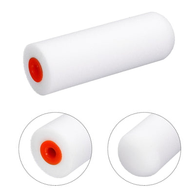Harfington Paint Roller Kit, Water Based Sponge Roller Covers and Paint Roller Frame