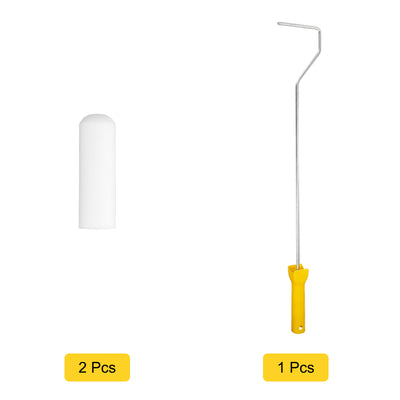Harfington Paint Roller Kit, Oil Based Sponge Roller Covers and Paint Roller Frame