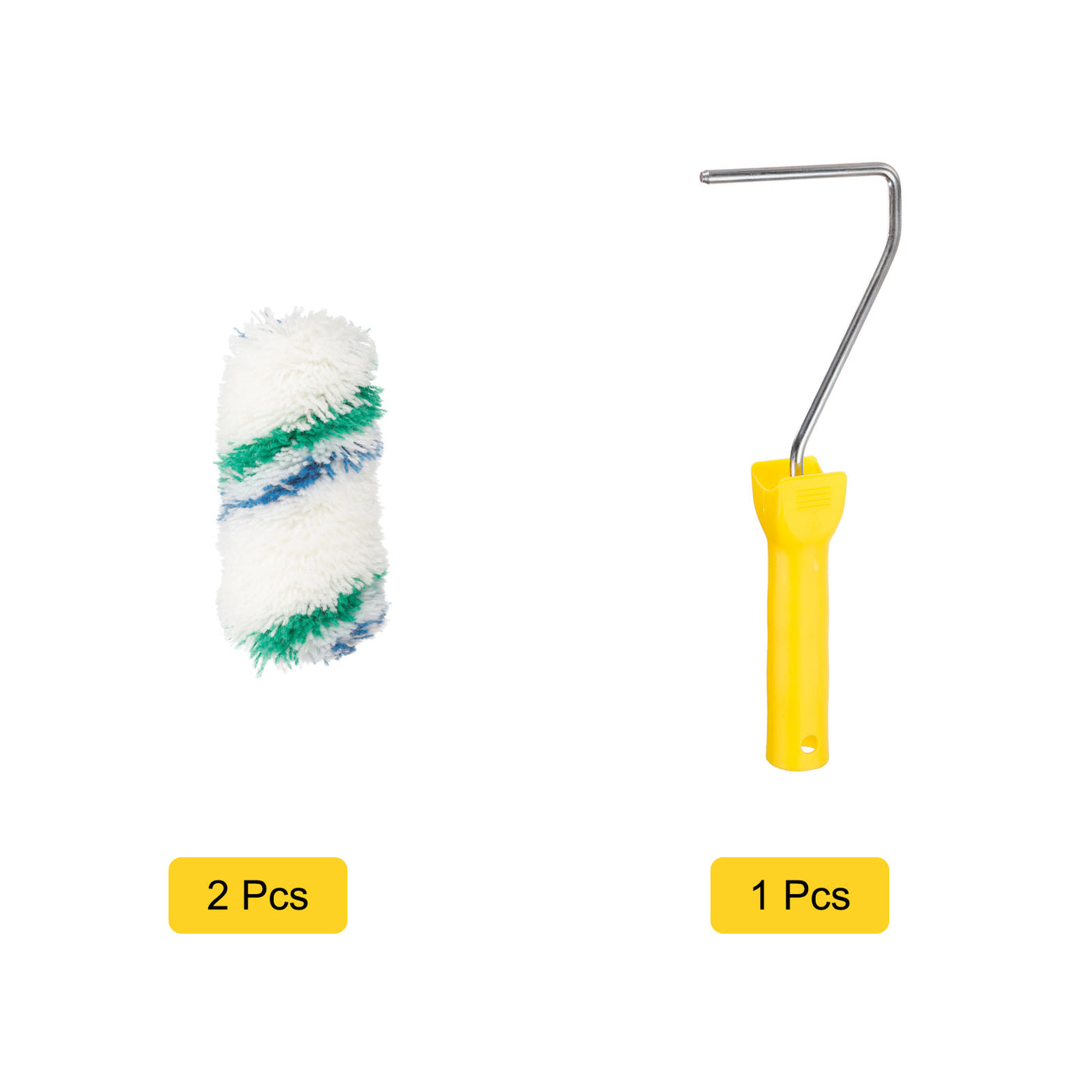 Harfington Paint Roller Kit, Thickness Microfiber Roller Covers Frame