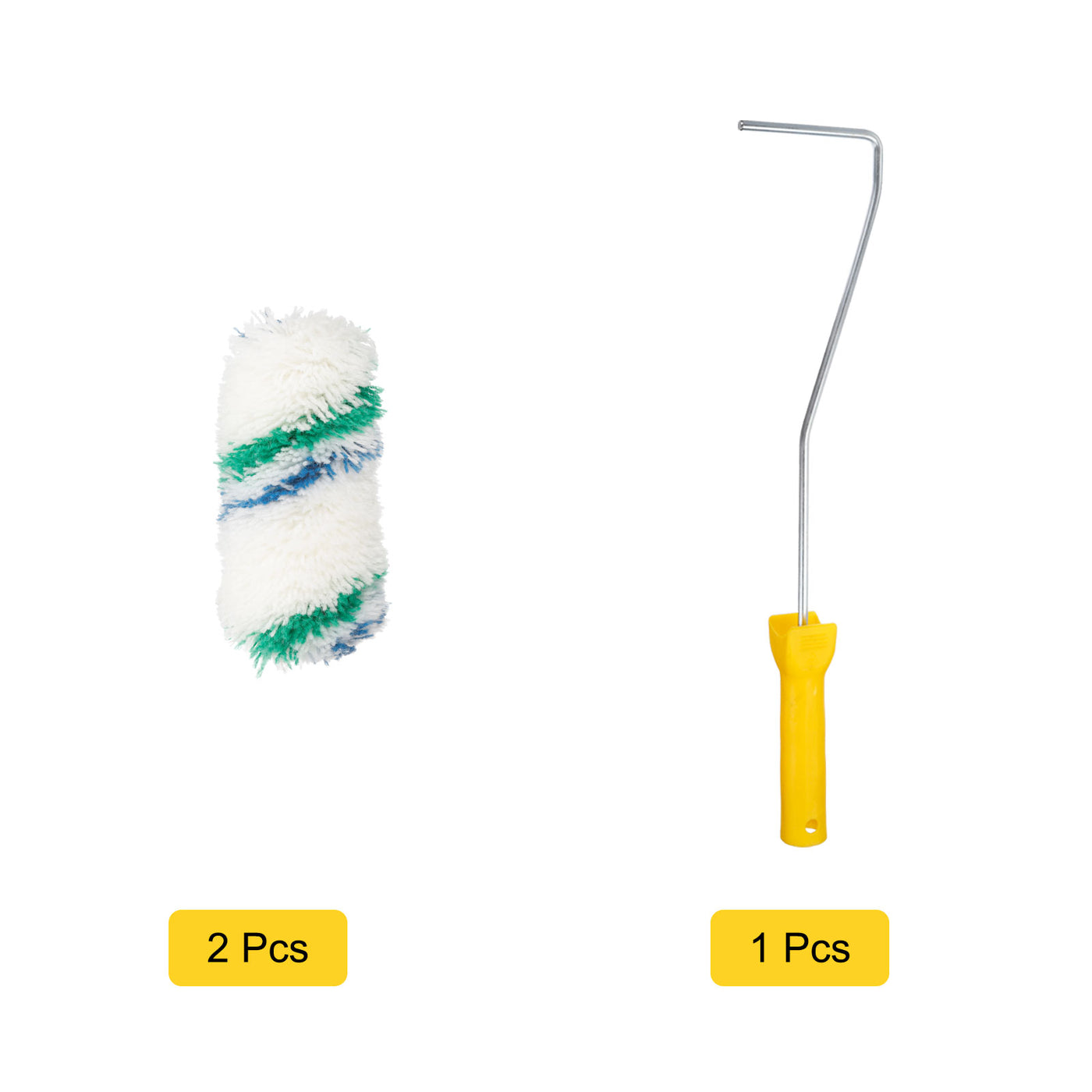 Harfington Paint Roller Kit, Thickness Microfiber Roller Covers Frame