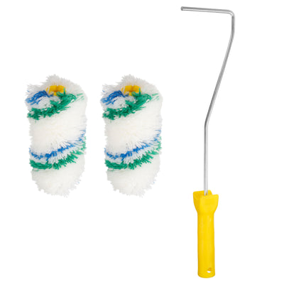 Harfington Paint Roller Kit, Thickness Microfiber Roller Covers Frame