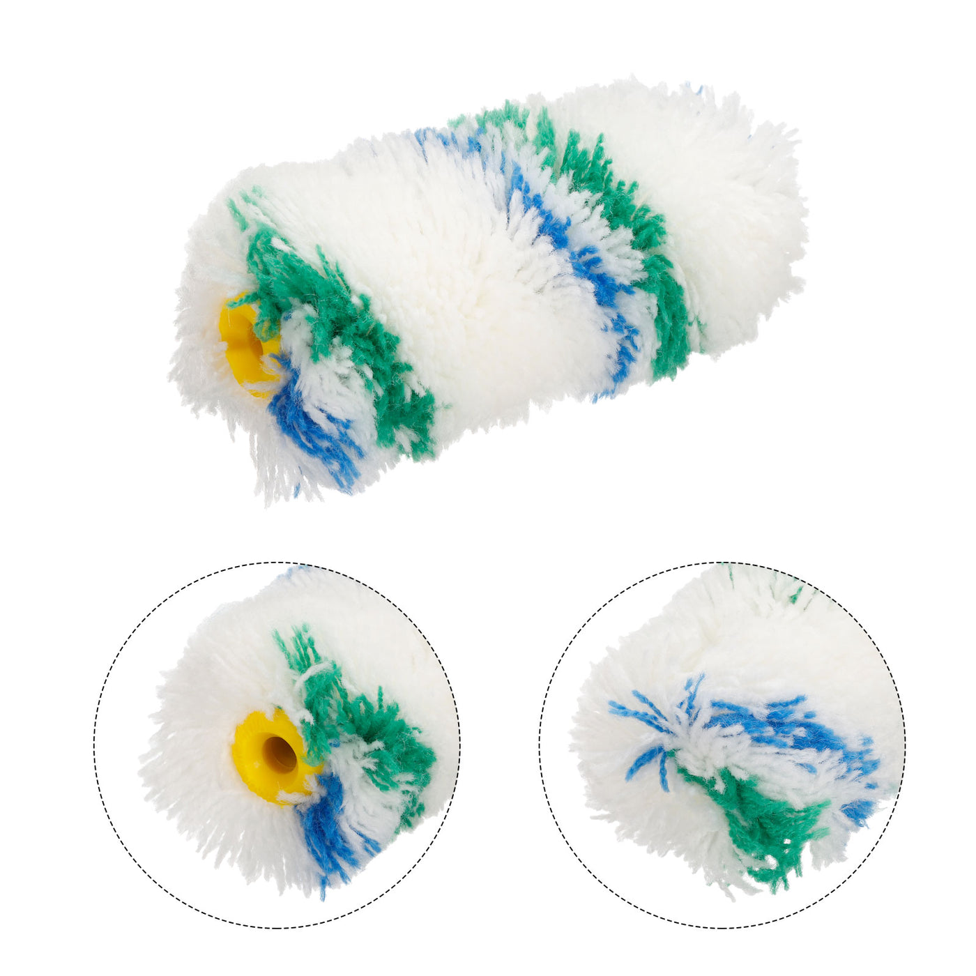 Harfington Paint Roller Kit, Thickness Microfiber Roller Covers Frame