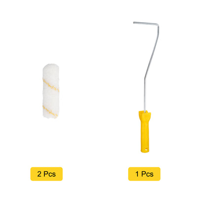 Harfington Paint Roller Kit, Thick Acrylic Roller Covers Frame