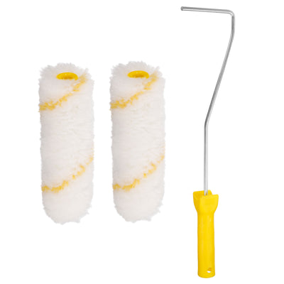 Harfington Paint Roller Kit, Thick Acrylic Roller Covers Frame