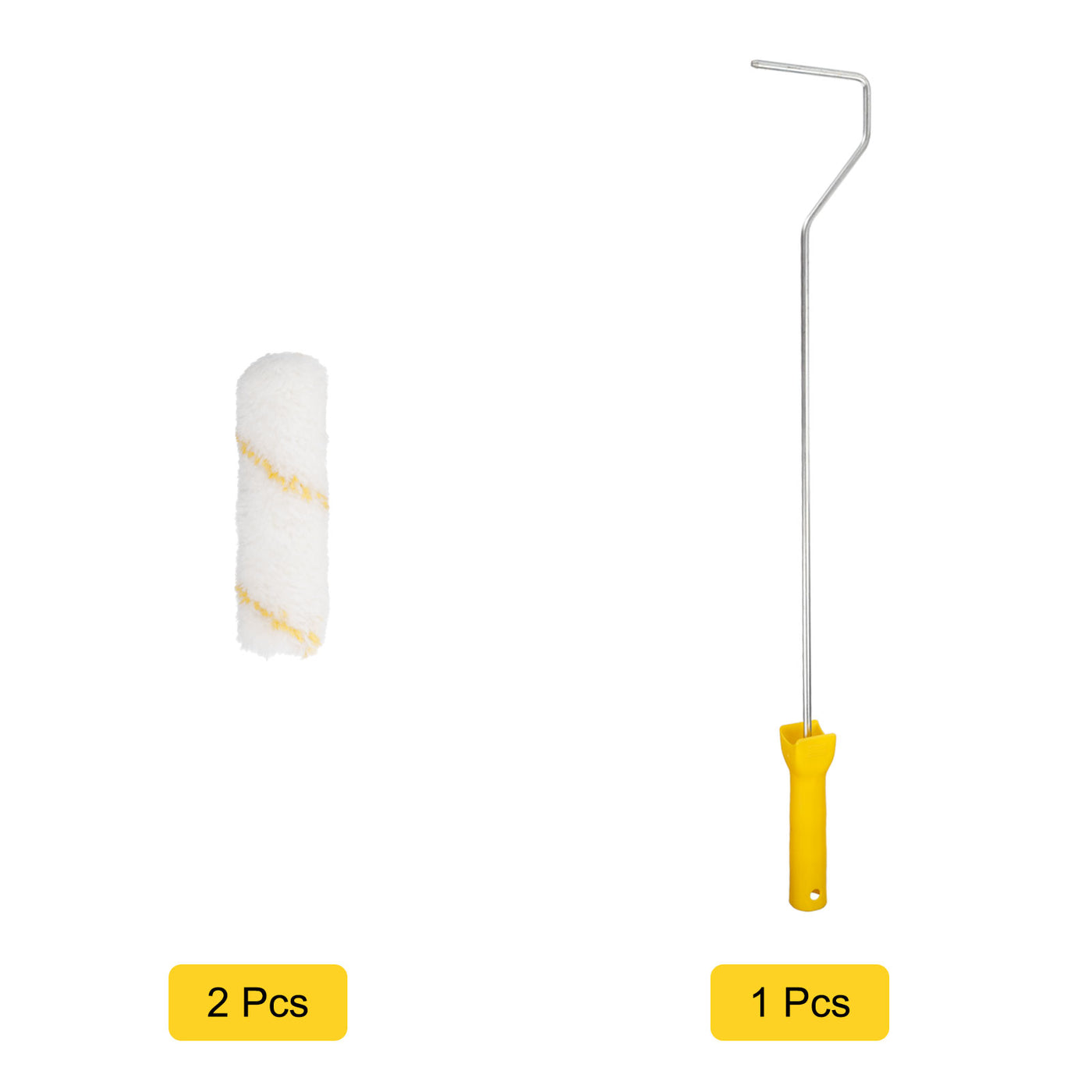 Harfington Paint Roller Kit, Thick Acrylic Roller Covers Frame