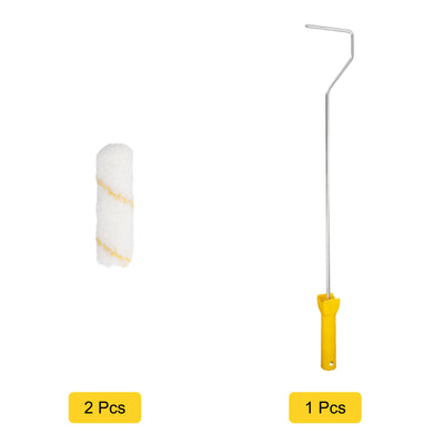 Harfington Paint Roller Kit, Thick Acrylic Roller Covers Frame