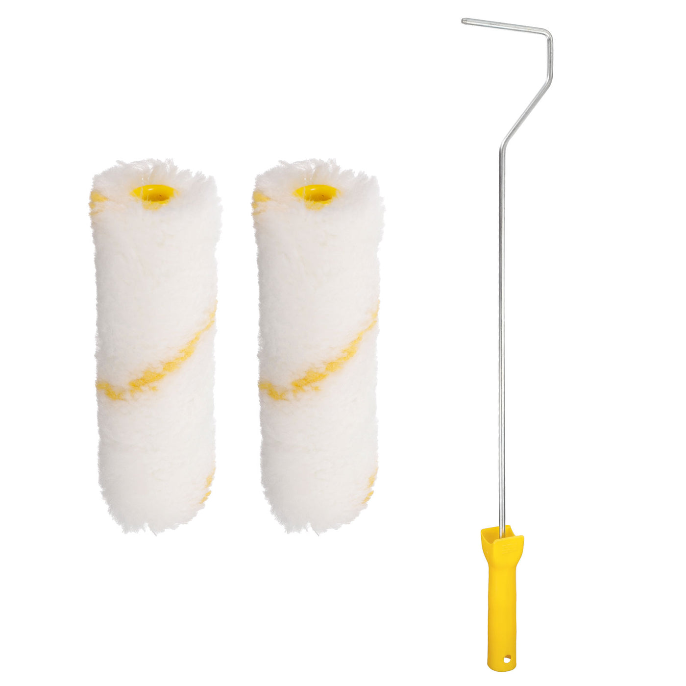 Harfington Paint Roller Kit, Thick Acrylic Roller Covers Frame