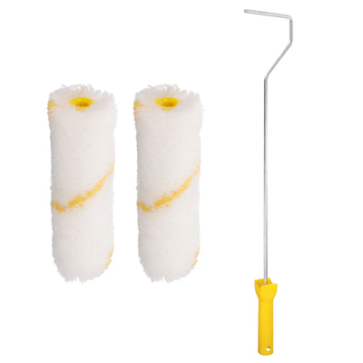 Harfington Paint Roller Kit, Thick Acrylic Roller Covers Frame