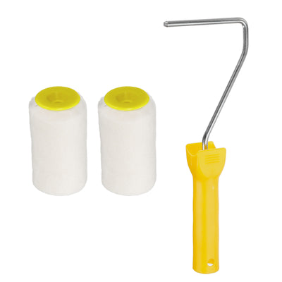 Harfington Paint Roller Kit, Thick Dia Wool Roller Covers Frame