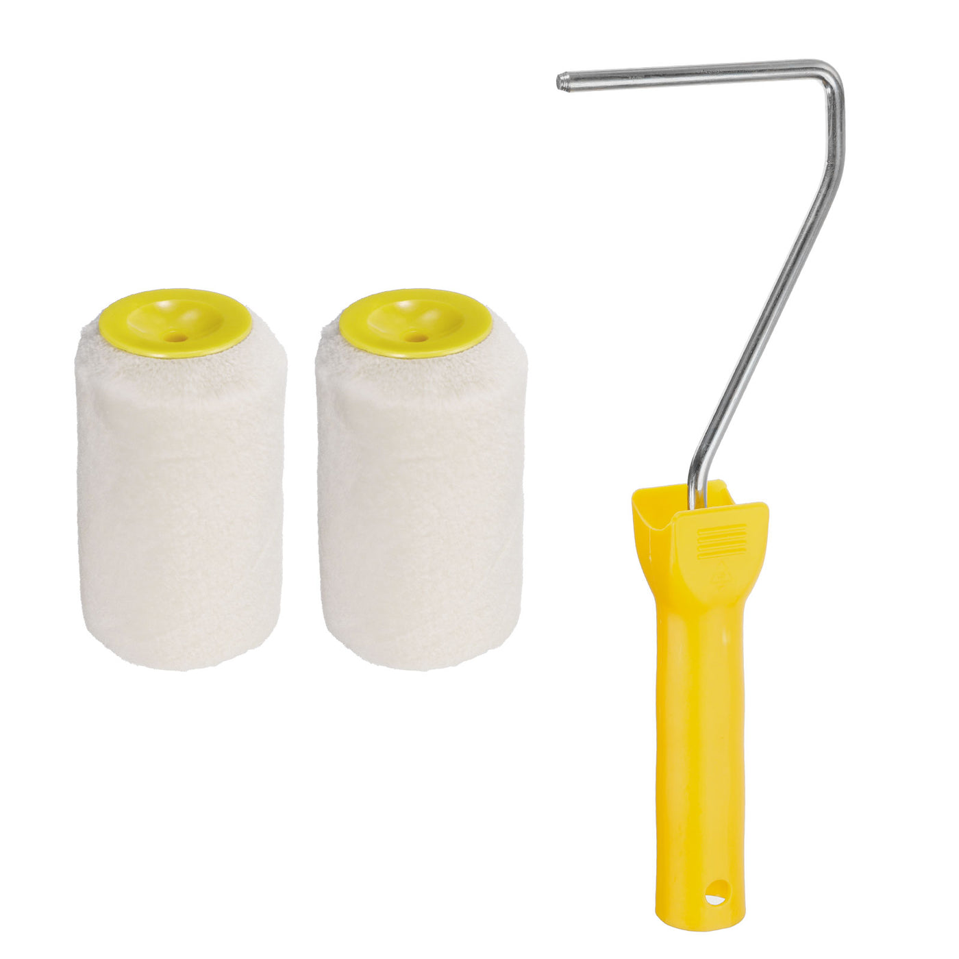 Harfington Paint Roller Kit, Thick Dia Wool Roller Covers Frame