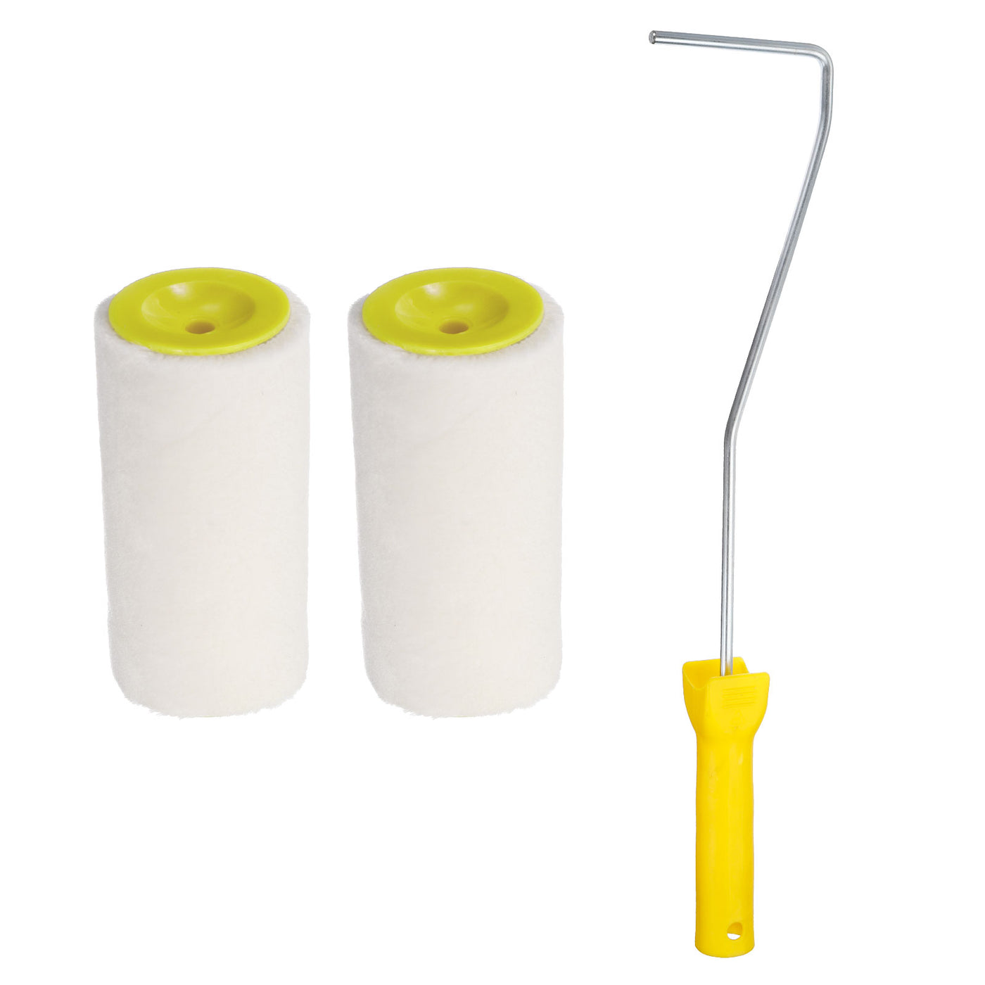 Harfington Paint Roller Kit, Thick Dia Wool Roller Cover Frame