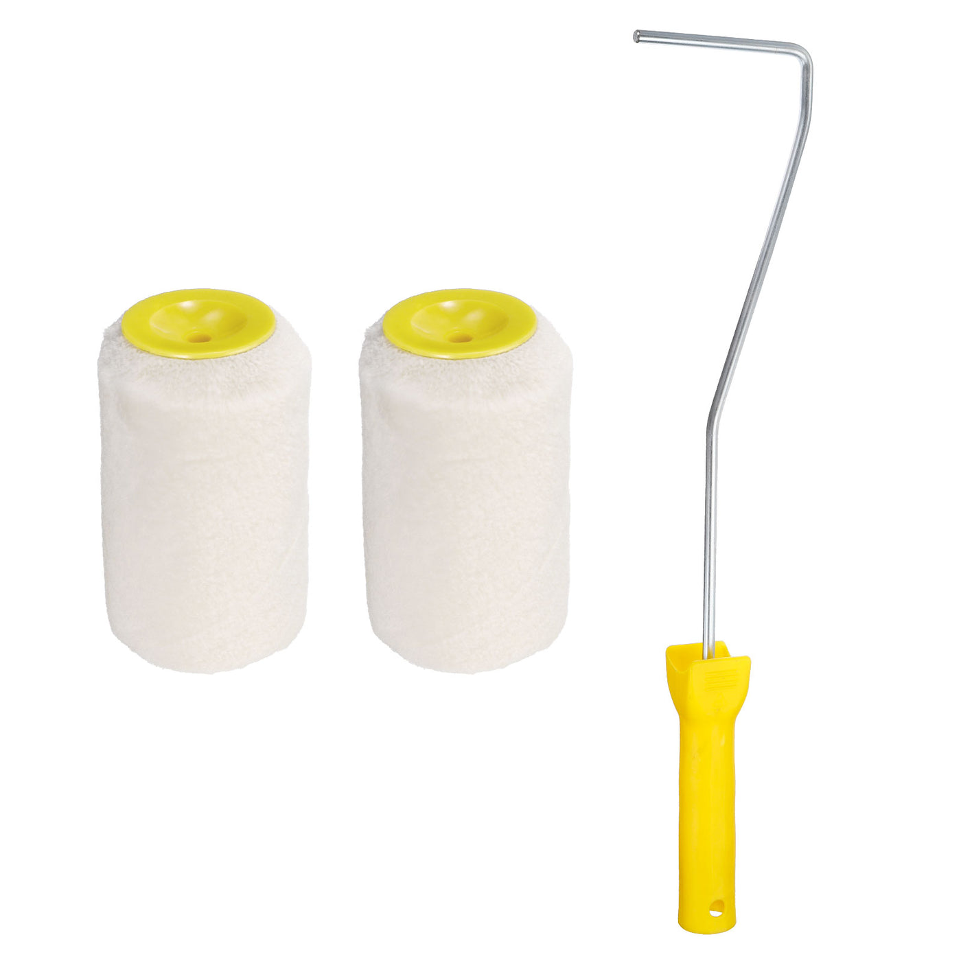 Harfington Paint Roller Kit, Thick Dia Wool Roller Cover Frame