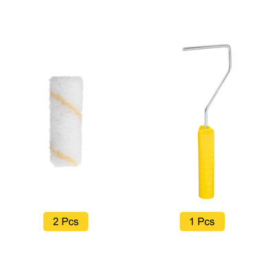 Harfington Paint Roller Kit, Microfiber Roller Covers and Frame