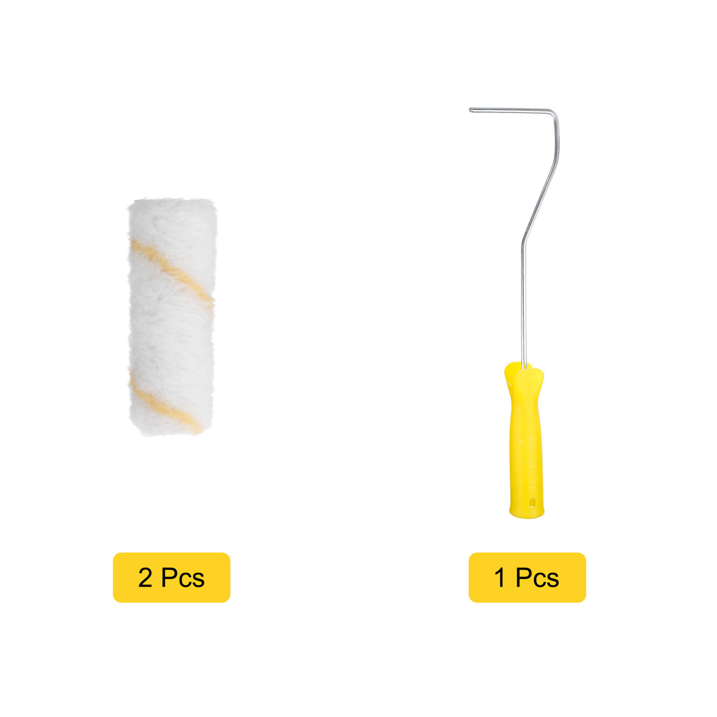 Harfington Paint Roller Kit, Microfiber Roller Covers and Frame