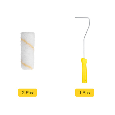 Harfington Paint Roller Kit, Microfiber Roller Covers and Frame