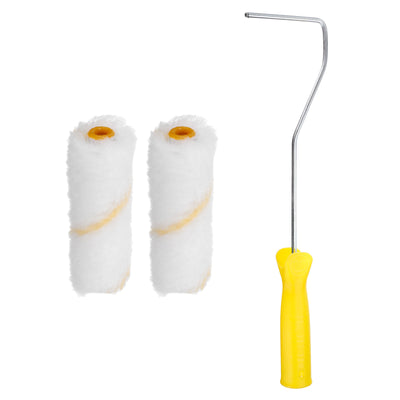 Harfington Paint Roller Kit, Microfiber Roller Covers and Frame