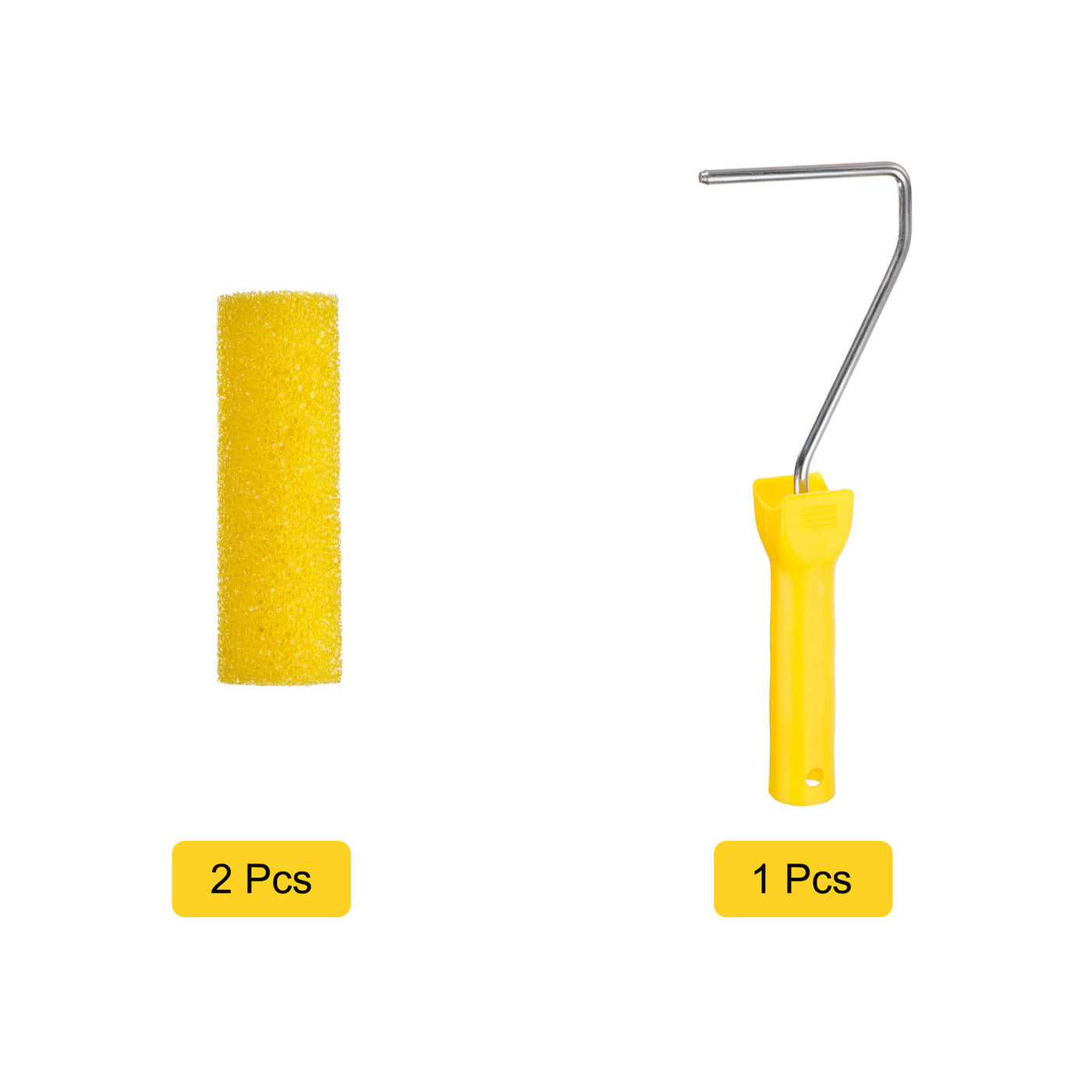 Harfington Paint Roller Kit, Sponge Roller Covers and Length Roller Frame