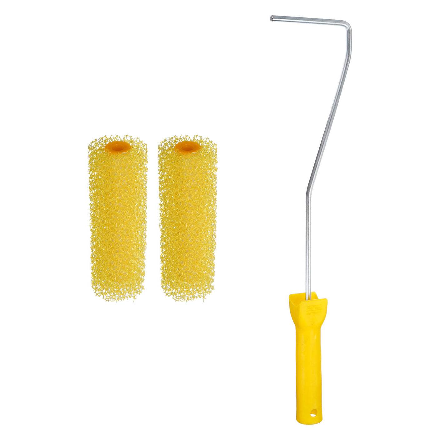 Harfington Paint Roller Kit, Sponge Large Texture Roller Covers and Frame