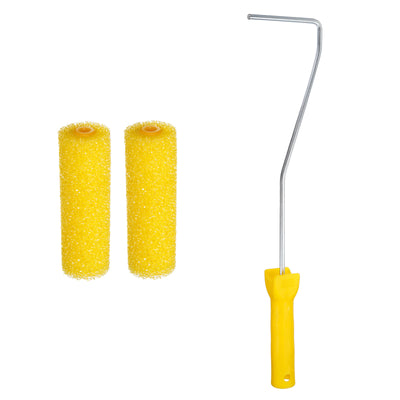 Harfington Paint Roller Kit, Sponge Roller Covers and Length Roller Frame
